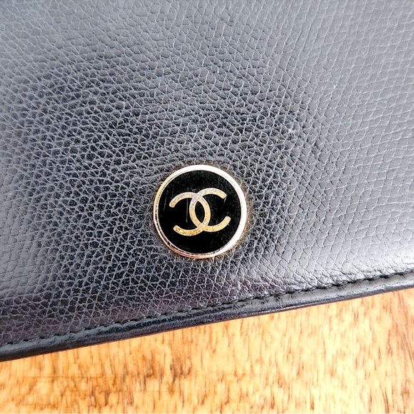Chanel Vintage Leather CC Flap Wallet - Picture 9 of 10